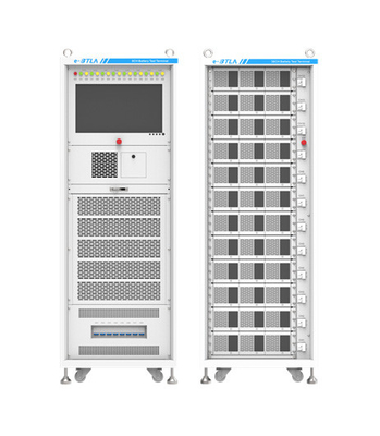 Sistema de teste de bateria de 48 kW 72 kW Alta precisão para módulos de bateria