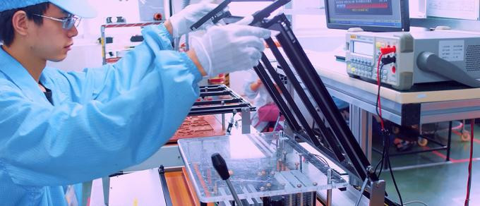 Xian New Energy Battery Lab linha de produção da fábrica 8