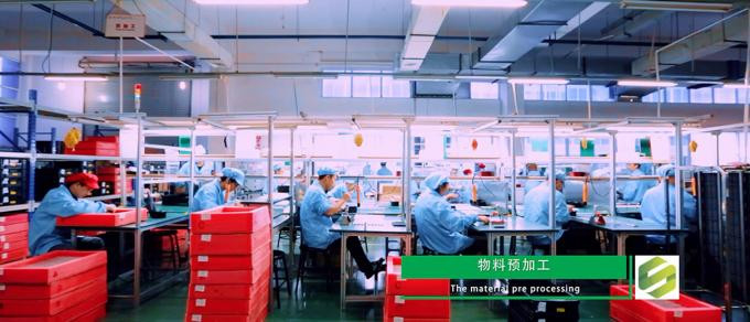 Xian New Energy Battery Lab linha de produção da fábrica 1